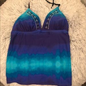 Tankini top bathing suit